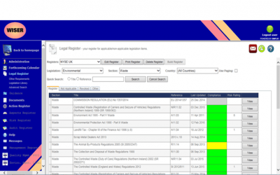 Benefiting from bespoke legal compliance software