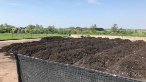 Open Windrow Composting in Operation