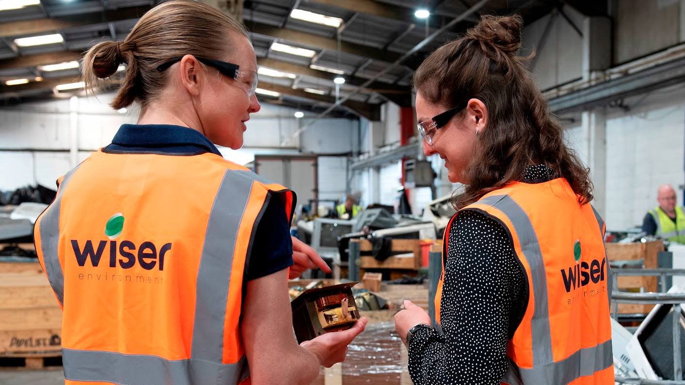 Clara and Laura gathering evidence of a workplace accident