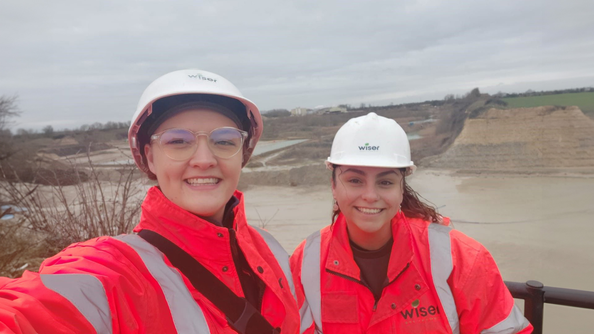 Laura Robinson & Amaani Mahran at a quarry 16x9